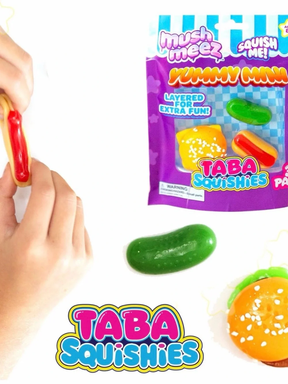 Mush Meez TABA squishies Savory Edition NWT
